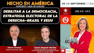 Debilitar a la democracia, Estrategia electoral de la derecha–Brasil y EEUU - Hecho en América
