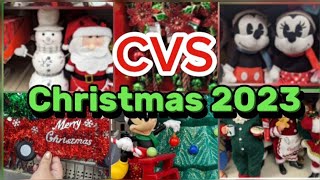 CVS CHRISTMAS DECOR 2023 SHOP WITH ME 🎄⛄❤️🎁
