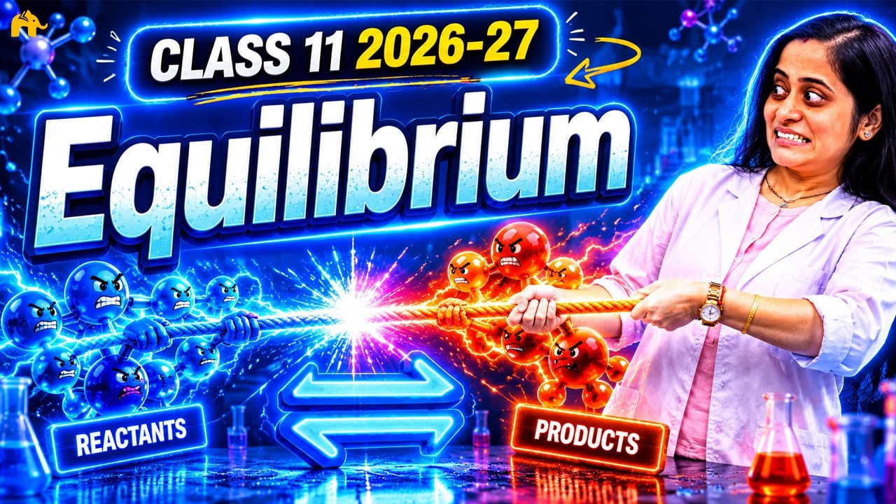 Equilibrium | Class 11 Chemistry Chapter 6 One Shot | New NCERT CBSE