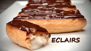Eclairs (Vegan, Gluten Free)