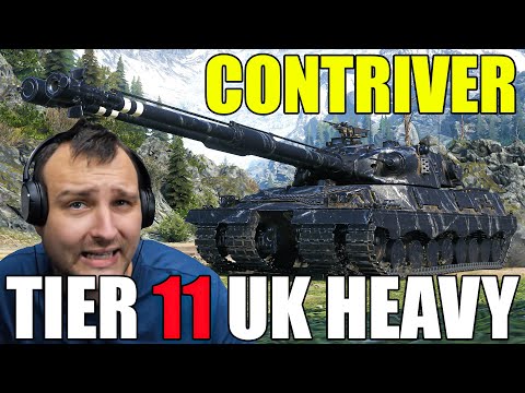 FV4025 CONTRIVER – Tier 11 British Heavy With DOUBLE GUNS!