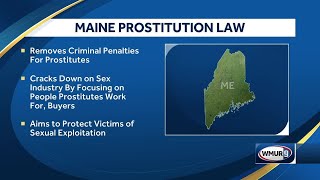 Newly signed law in Maine partially decriminalizes prostitution