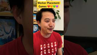 Worker Placement Games ☺️❤️💜🧡💚💛 #boardgames #tabletopgames #games