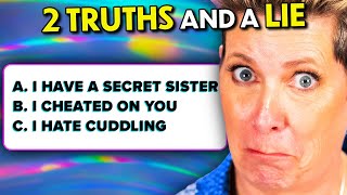 Couples Try Not To Fail - 2 Truths & A Lie!