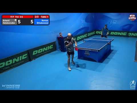 02:30 Evhenii Holoborodko 3 - 0  Roman Shtukovanyi West 5 WIN CUP 28.10.2022 | TABLE TENNIS WINCUP