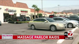 El Paso massage parlors raided by federal & state agents