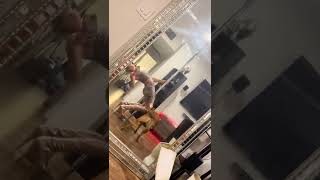 Braless no bra bouncy bouncing boobs dancing tiktok nip slip boob