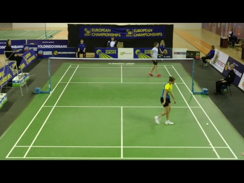 Moldova (Vlada Ginga) vs Ukraine (Maryna Ilyinskaya) - EMTC19 Qualification Group 2 (Day 3)
