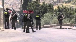 مواجهات مع قوات الاحتلال في جبل المكبر - القدس 20-5-2015 تصوير ترانس ميديا