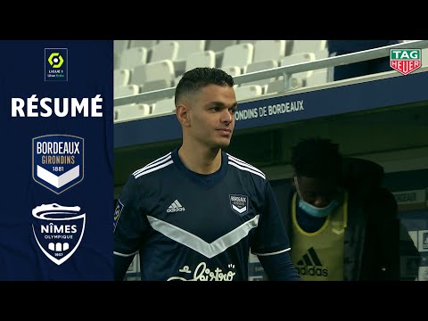 FC GIRONDINS DE BORDEAUX - NÎMES OLYMPIQUE (2 - 0) - Résumé - (GdB - NO) / 2020-2021