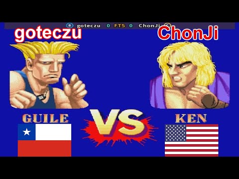 Street Fighter II': Hyper Fighting - goteczu vs ChonJi FT5