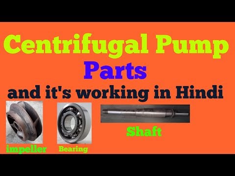 Details of centrifugal pump parts