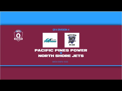 2022 QFA Division 4 – Pacific Pines Power v North Shore Jets