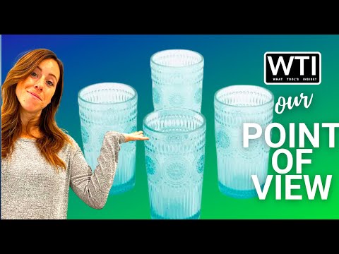 Pioneer Women Emboss Glass Tumblers - WTI product video review