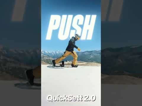 New QuickSett 2.0 + Step On @BurtonSnowboards = Best combo 2026 👌🏂 #binding #snowboarding