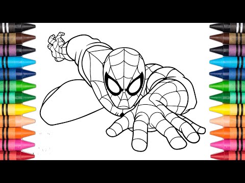 Ultimate SPIDER-MAN Coloring Pages #1