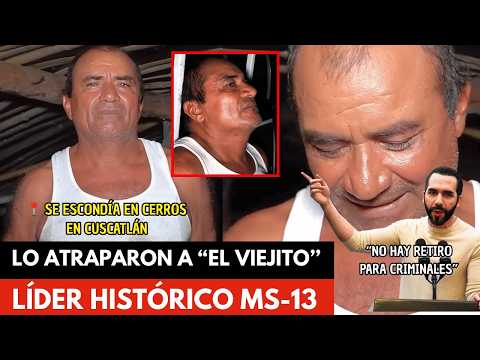 SE CREÍA RETIRADO: Capturan a “El Viejito”, veterano MS-13 en Cuscatlán