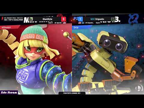 Dripnotic vs. Sharkbyte| Losers Top 8 Qualifier| Fighter's Lounge #21| Ult Singles