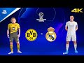 EA FC 24 | Borussia Dortmund vs Real Madrid - Final UEFA Champions League 23/24 | PS5 Gameplay