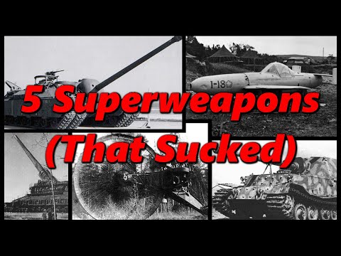 5 Superweapons (That Were Awful) | History in the Dark