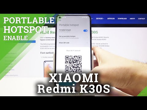 How to Share Internet on XIAOMI Redmi K30S