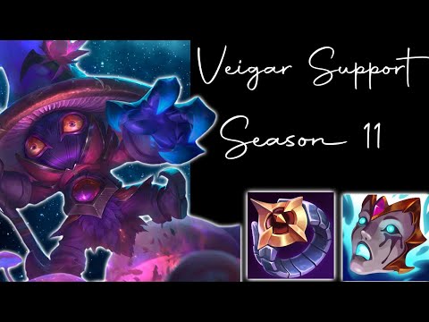 VEIGAR SUPPORT SEASON 11 (HOW TO CARRY GUIDE VEIGAR) League of Legends