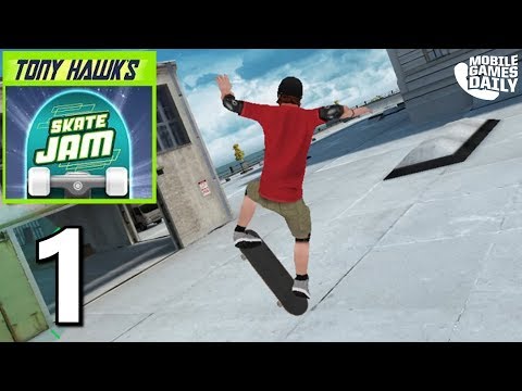 Tony Hawk's Skate Jam - Gameplay Walkthrough - Tutorial/Stage 1 (iOS Android) - YouTube