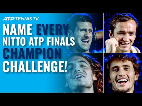 ATP Tennis Stars Play 'Name Every Nitto ATP Finals Champion' Challenge!