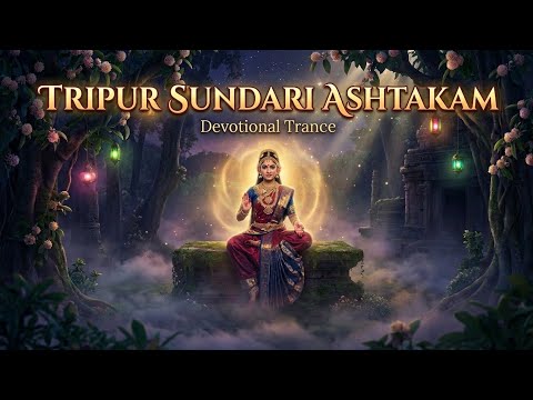 🌺 Tripura Sundari Ashtakam | त्रिपुर सुंदरी अष्टकं | Goddess Shakti Trance Stotra 🔱✨ Divine Drill 