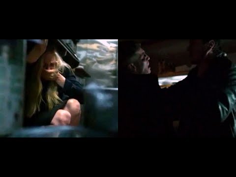 Pelea en la cafetería - The Punisher - DAREDEVIL T.2