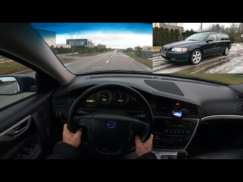 2007 Volvo V70 II (facelift 2004) 2.4D (163 Hp) POV TEST DRIVE