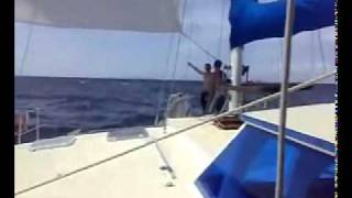 preview picture of video 'Phuket Boatcharter. Sailing Trimaran Aquila - a yacht that rocks!'