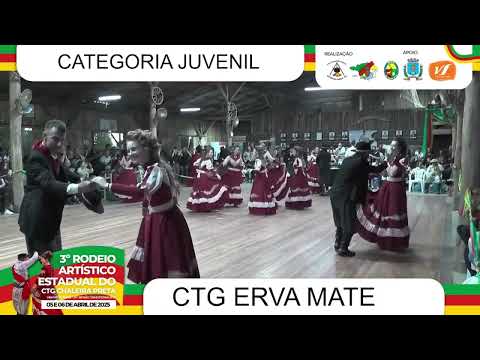 CTG Erva Mate 24ªRT [JUVENIL] - 3º Rodeio Artístico do CTG Chaleira Preta 2025