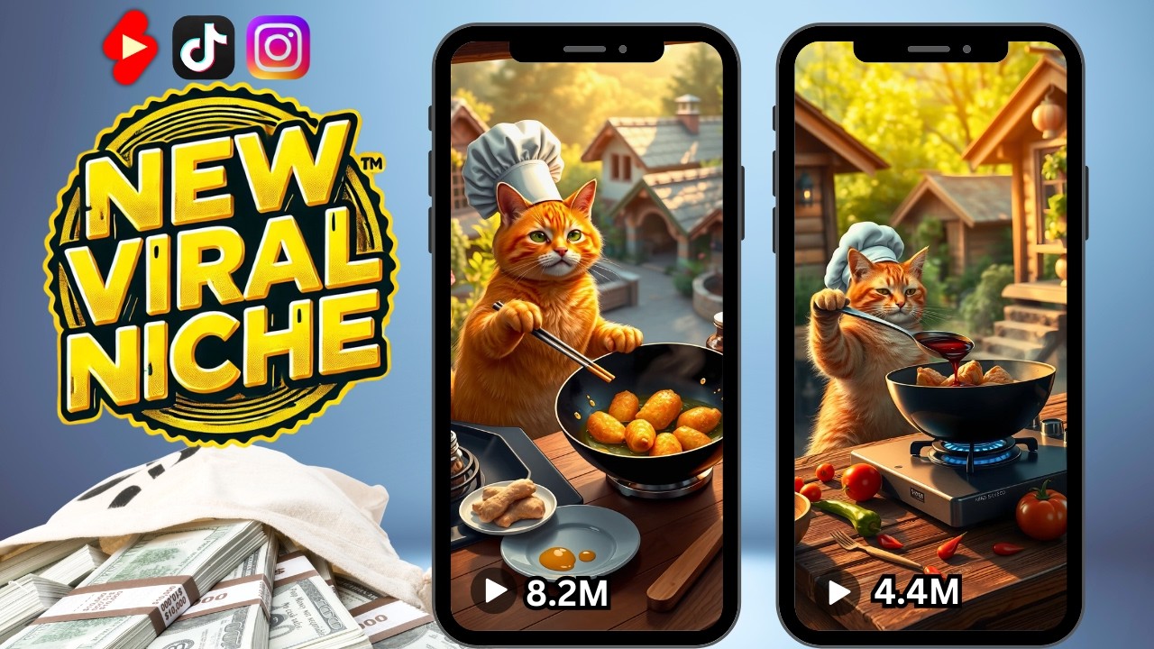 From Zero to Viral: Create Cat Cooking Videos with AI in Minutes | YouTube Shorts & TikTok