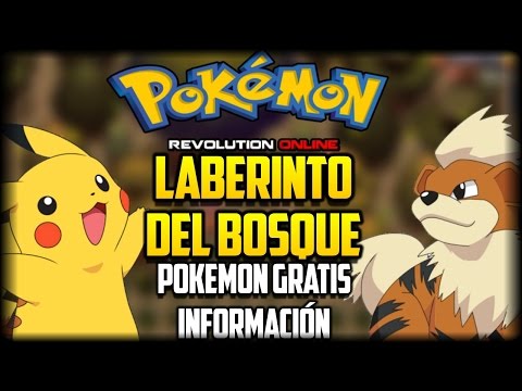 EL LABERINTO DEL BOSQUE Y PIKACHU - Pokemon Revolution Online Android - Juegos Android Video