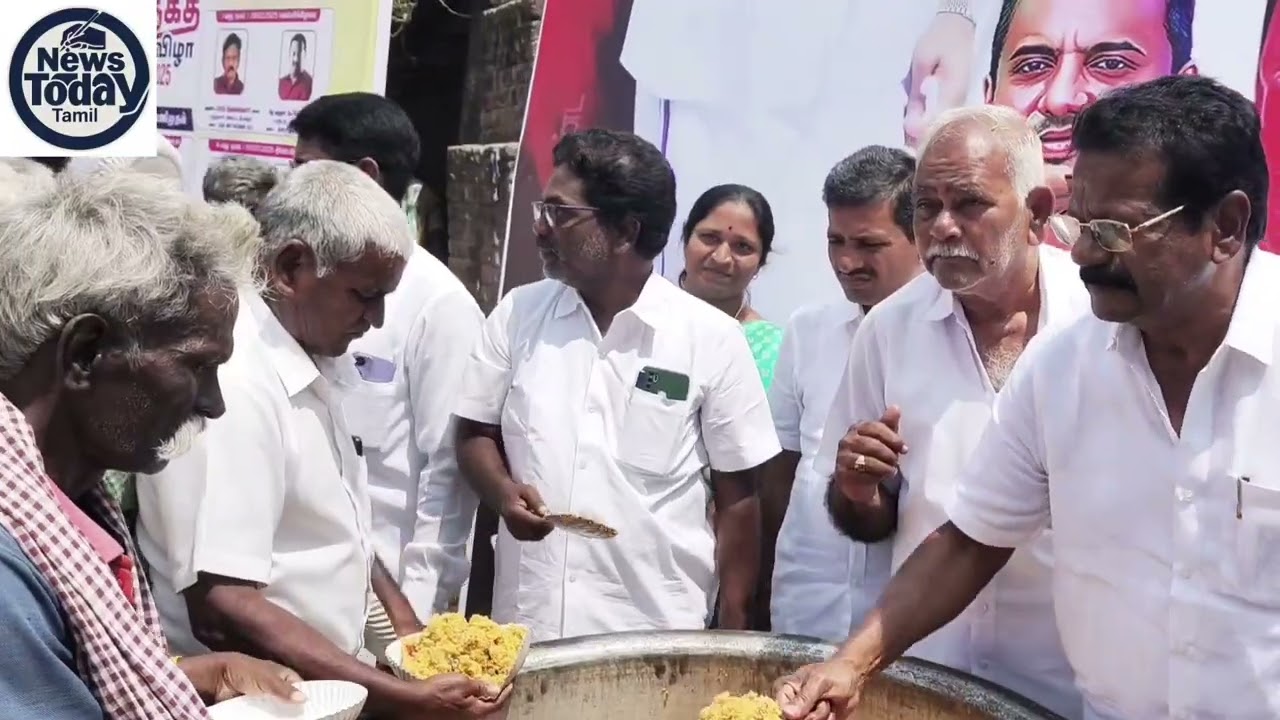 காவிரிப்பாக்கம் வடக்கு ஒன்றிய திமுக சார்பில் முதலமைச்சர் பிறந்தநாள் விழா.!