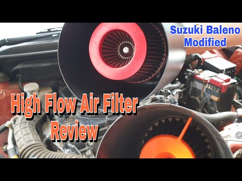High flow Air Intake Review | Suzuki Baleno modified | BMC CDA | SIMOTA Carbon charge type | Vid ARN