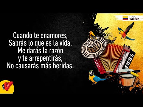 Cuando Te Enamores, Miguel Morales, Video Letra - Sentir Vallenato