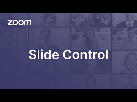 Slide Control for Zoom Meetings and Webinars