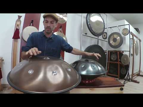 Handpan Spacedrum Evolution® - 8 notes DEEP SKY – Théo Poizat