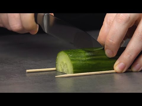 , title : 'Cut The Cucumber Just So & It Becomes A Work Of Art'
