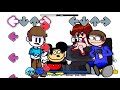 FNF VS MOKEY BUT DIFFERENT CHARACTERS SINGS Full Version