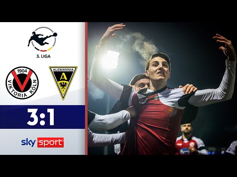 El Mala brothers shock Aachen! | FC Viktoria Köln - Alemannia Aachen | Highlights - 3. Liga 24/25