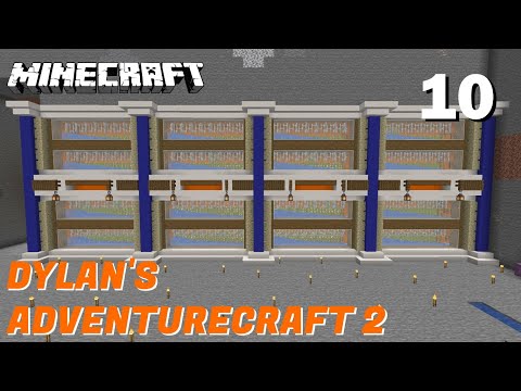 Minecraft Let's Play 1.15 - Dylan's AdventureCraft 2 - Episode 10: Mega Sugar Cane Farm