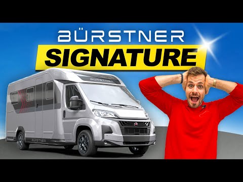 Viral Motorhome! Bürstner Signature Teleintegriert in Detail | Caravan Salon 2025