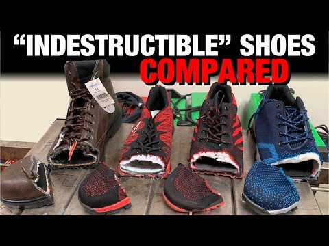 "Indestructible" Shoes Compared! Video