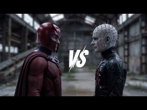 MAGNETO vs. PINHEAD || Who Would Win?