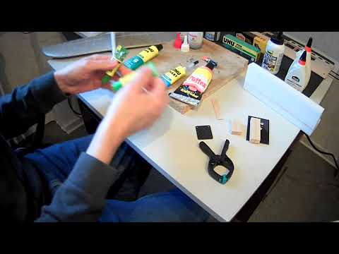 Den richtigen Kleber finden! Modellbau