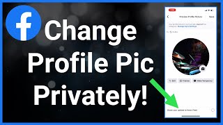 How To Change Facebook Profile Pic Without Posting