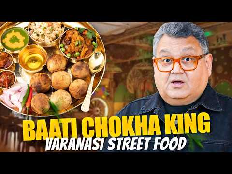 Banaras Ka Grand Desi Bhojan! Baati Chokha, Nimona, Kheer & More | @KhaaneMeinKyaHai